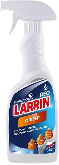 Larrin deo vonný konc.500ml pumpa orient | Čistící, dezinf.prostř., dezodoranty - Osvěžovač vzduchu - Ostatní osvěžovače